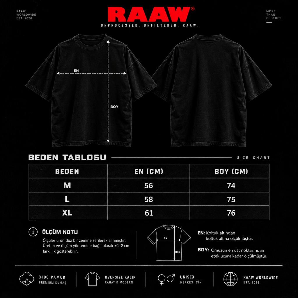 RAAW FACE OF TEE