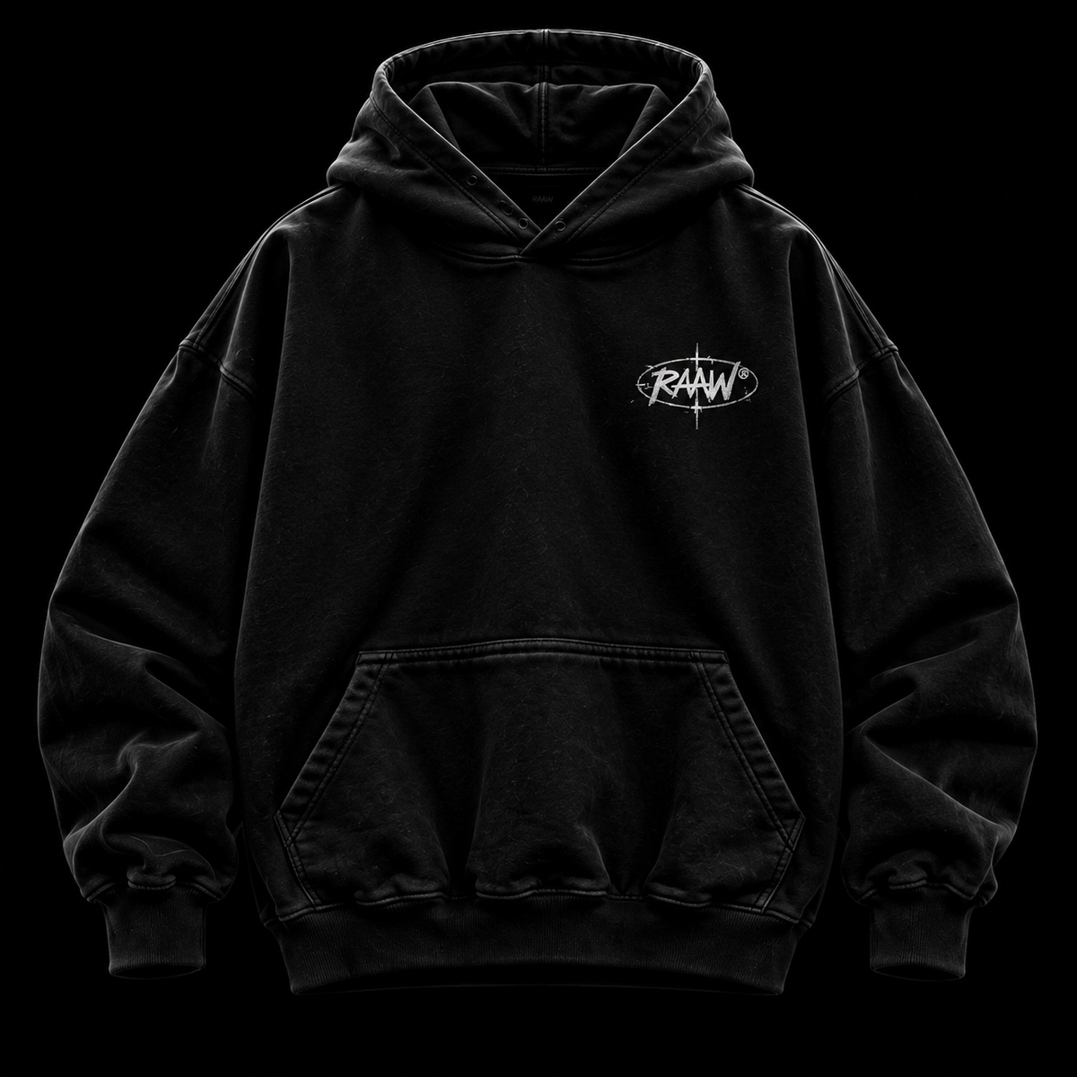 RAAW Block Hoodie ön