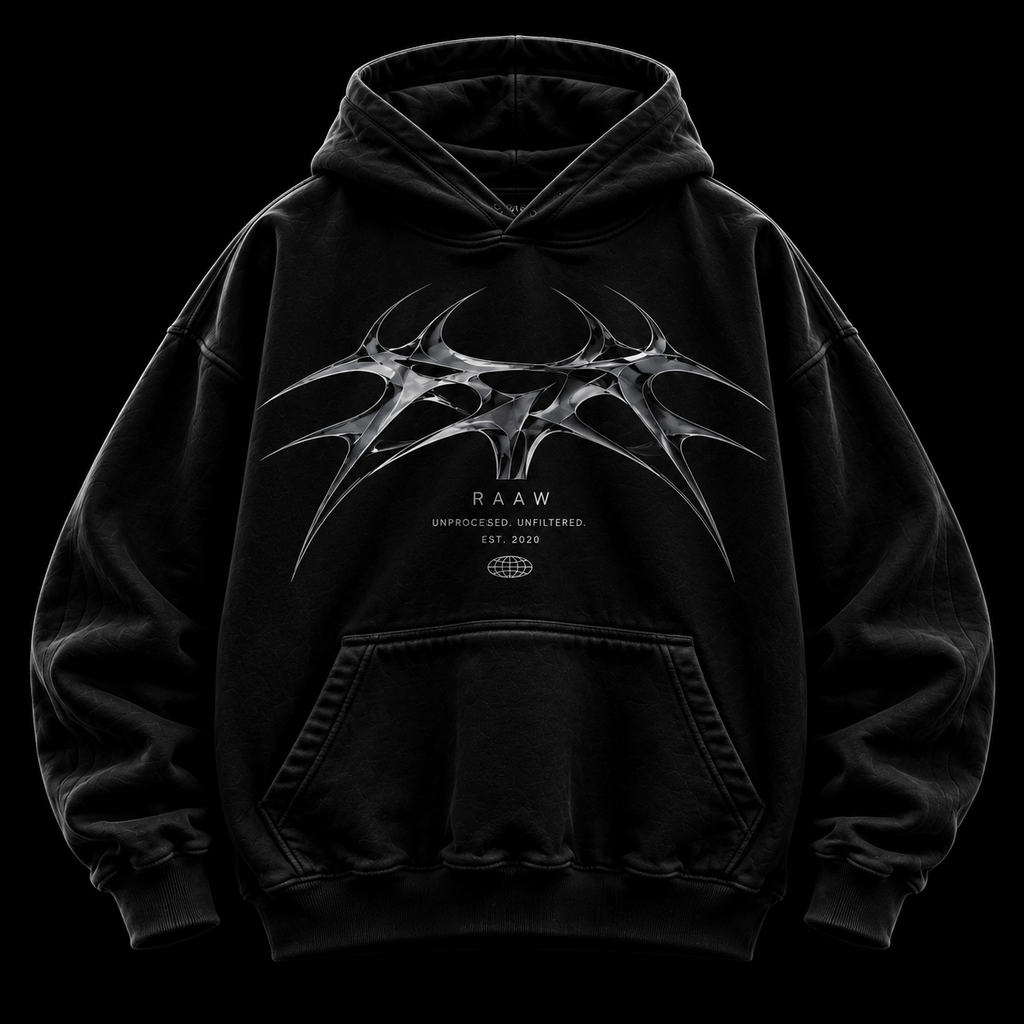 RAAW Chrome Hoodie ön