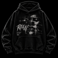 RAAW Distorted Hoodie ön
