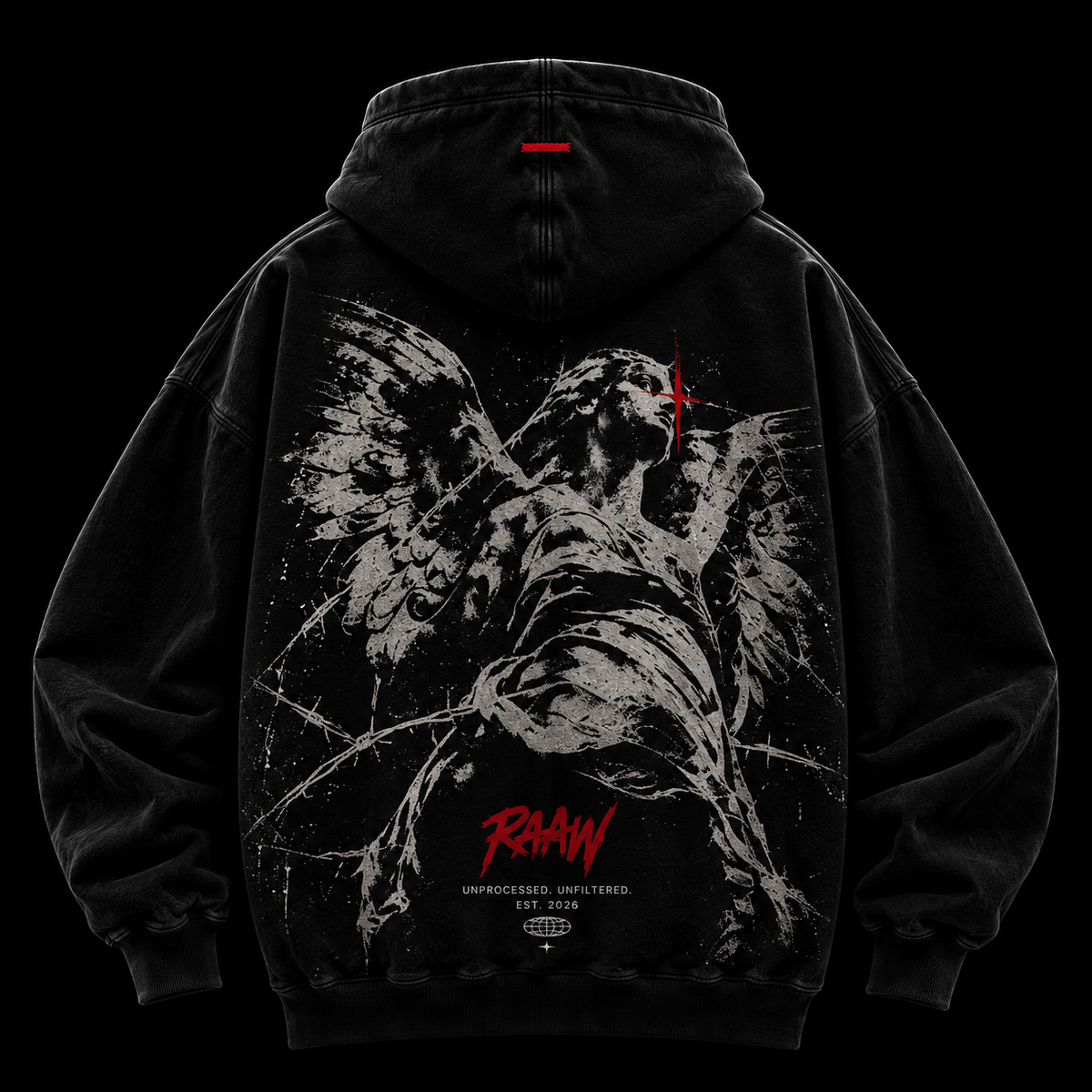 RAAW Fallen Hoodie sırt