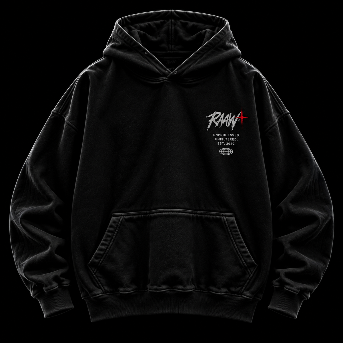 RAAW Fallen Hoodie ön