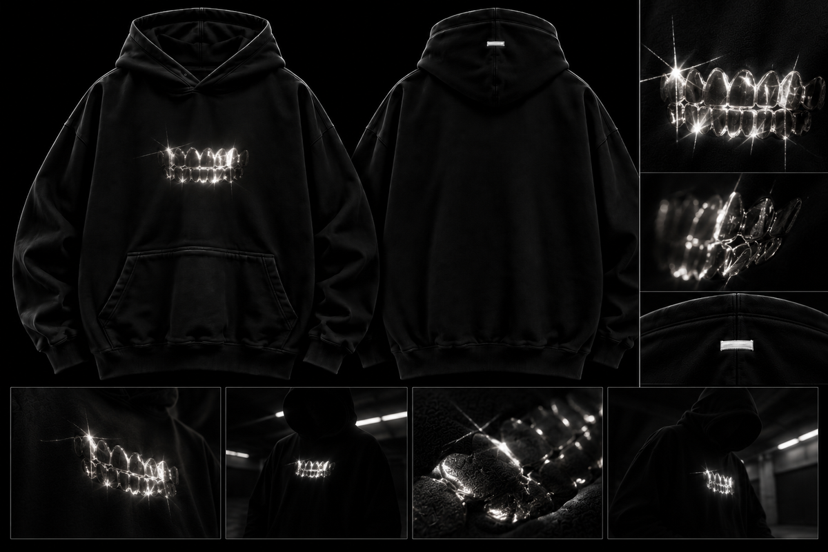 RAAW Grillz Hoodie detay
