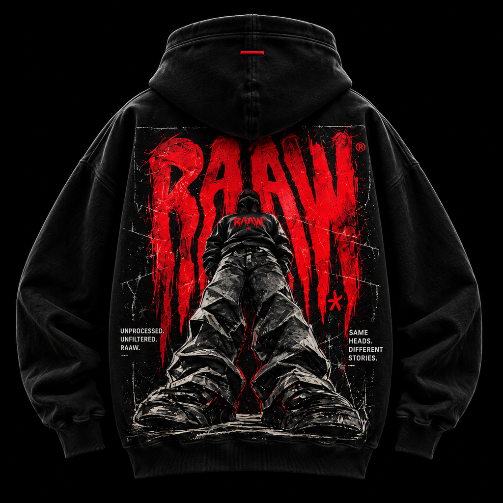 RAAW Lowlife Hoodie sırt