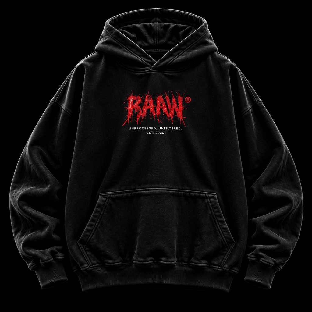 RAAW Lowlife Hoodie ön