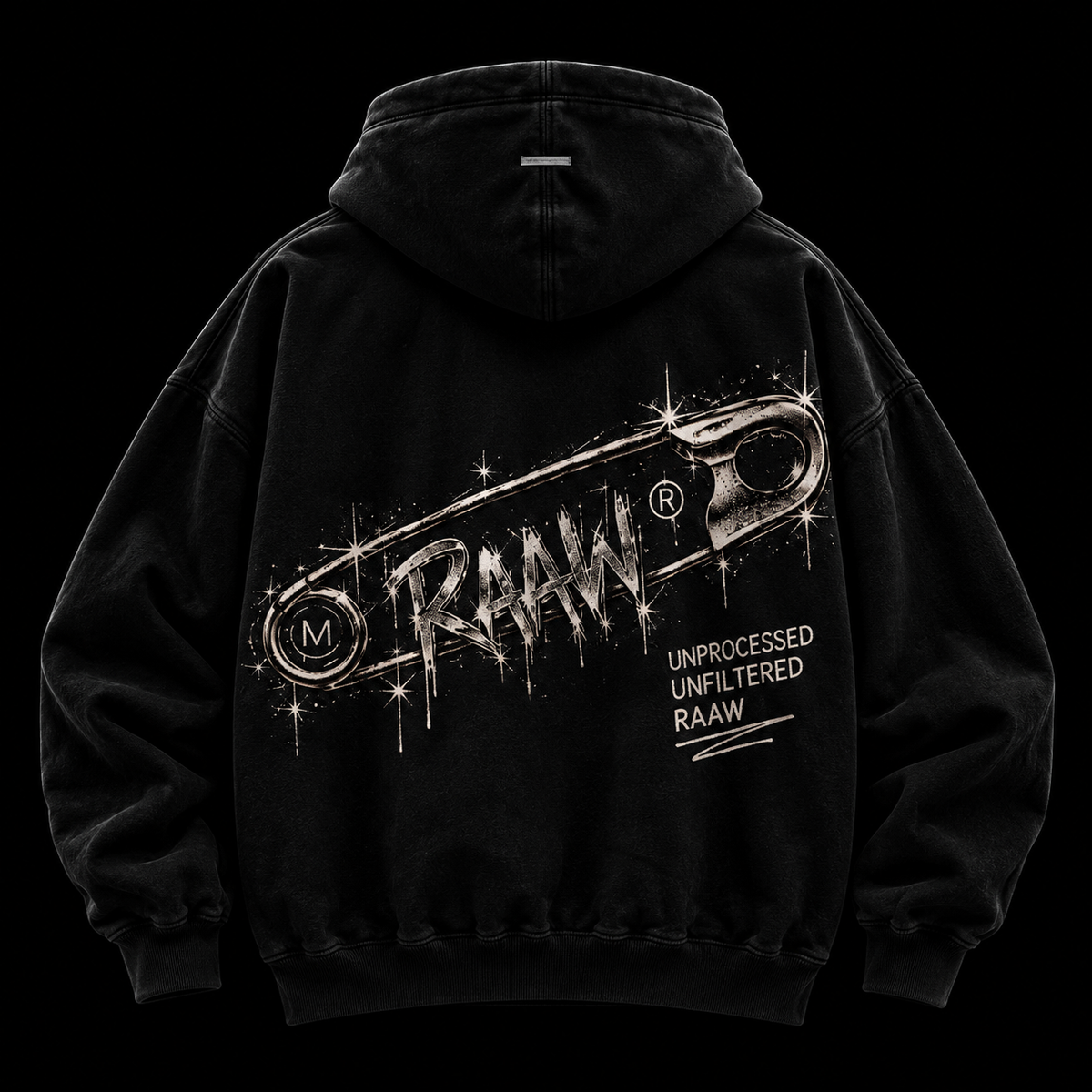 RAAW Pinned Hoodie sırt