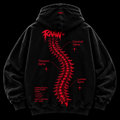 RAAW Spine Hoodie sırt