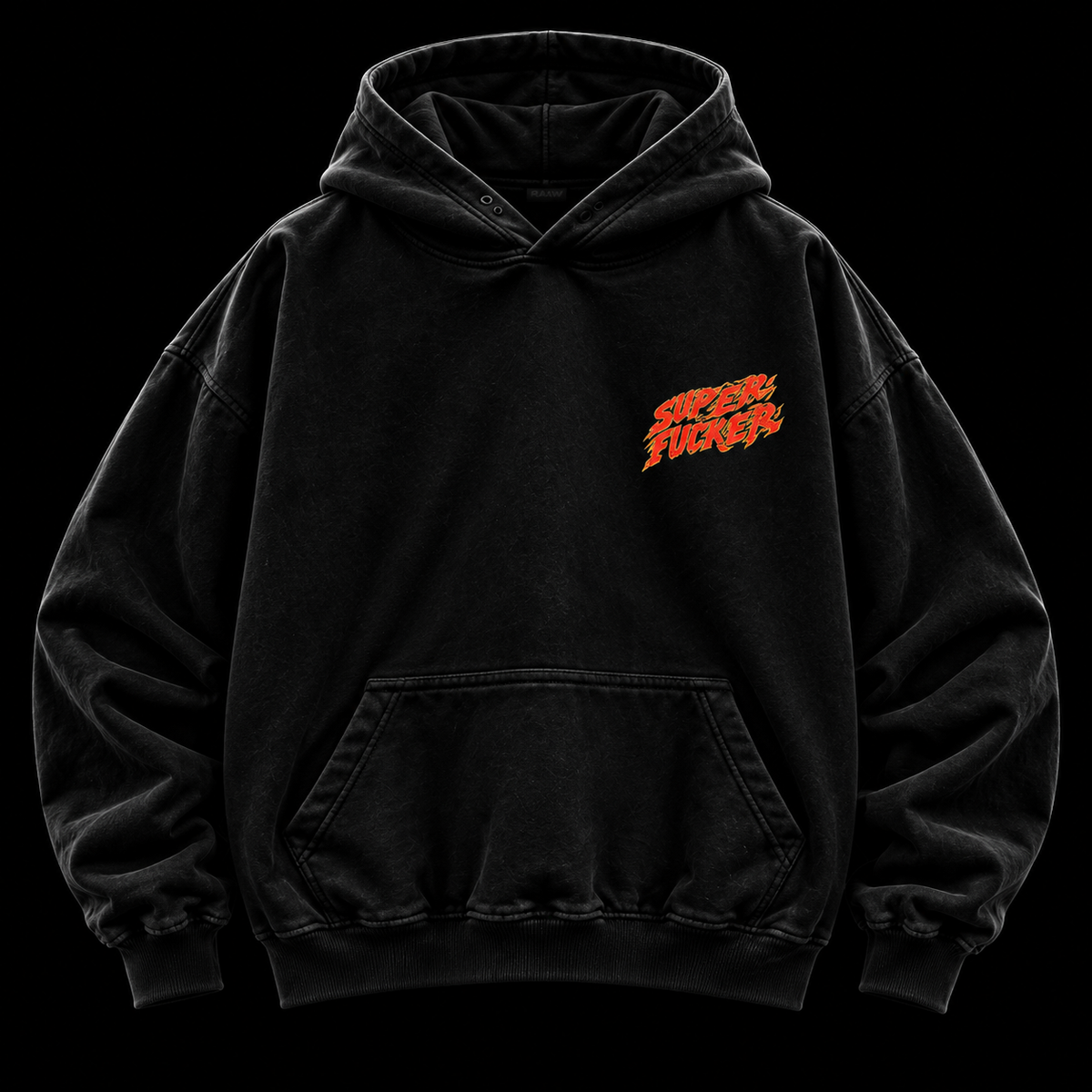 RAAW Super Fucker Hoodie ön